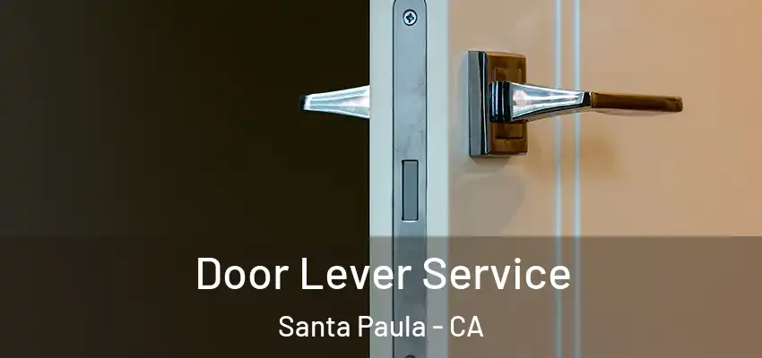  Door Lever Service Santa Paula - CA